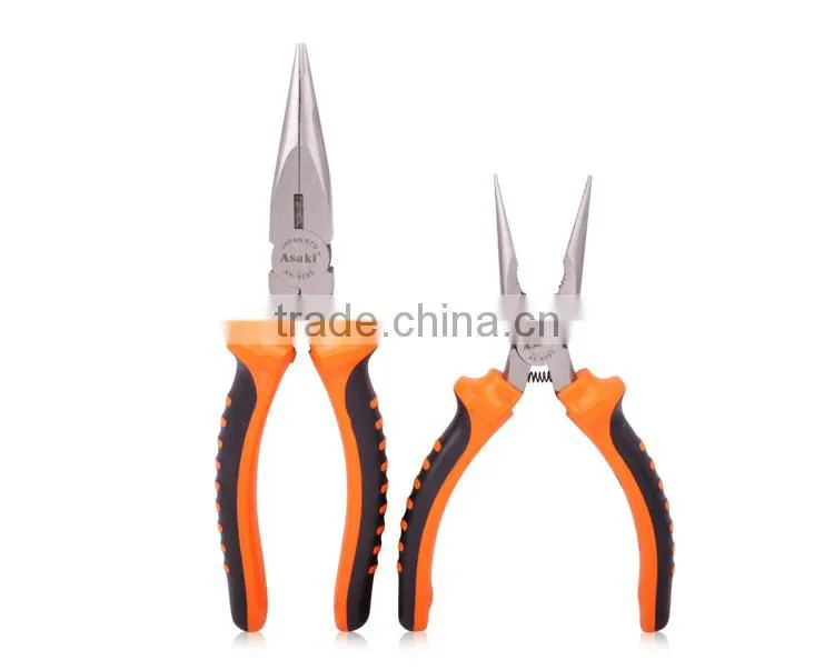 AK-8095 Competitive price Carbon steel Long nose Pliers