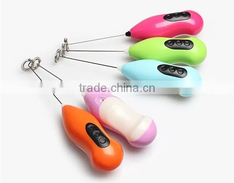 Electric Hand Mixer for Coffee Cappuccino Latte Milk Maker Shaker / Beater Whisk&Stirrer