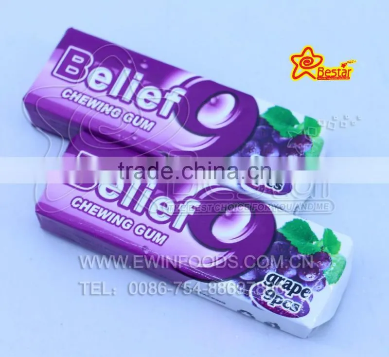 Grape Flavor Xylitol Chewing Gum