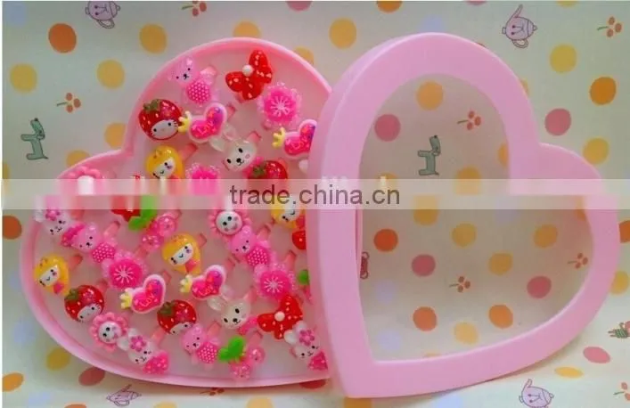 Acrylic Kid Ring/jewelry 2014