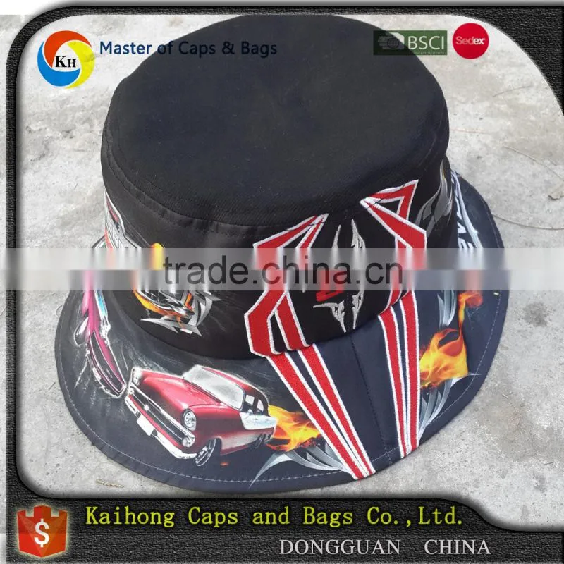 fashion full sublimation bucket hat