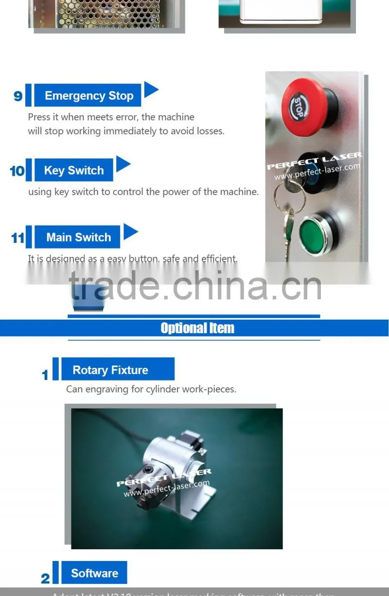 alibaba china Eastern 10w 20w fiber laser marking machine for metal tool