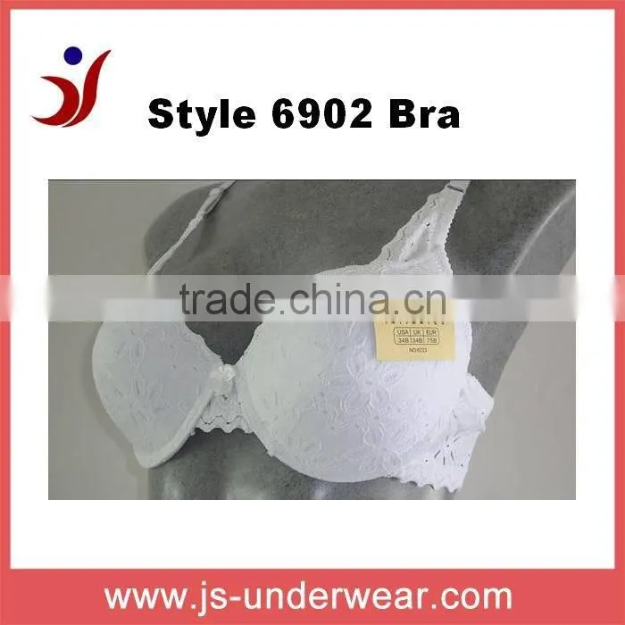 High quality fabric and lace ladies Lace underwear bra