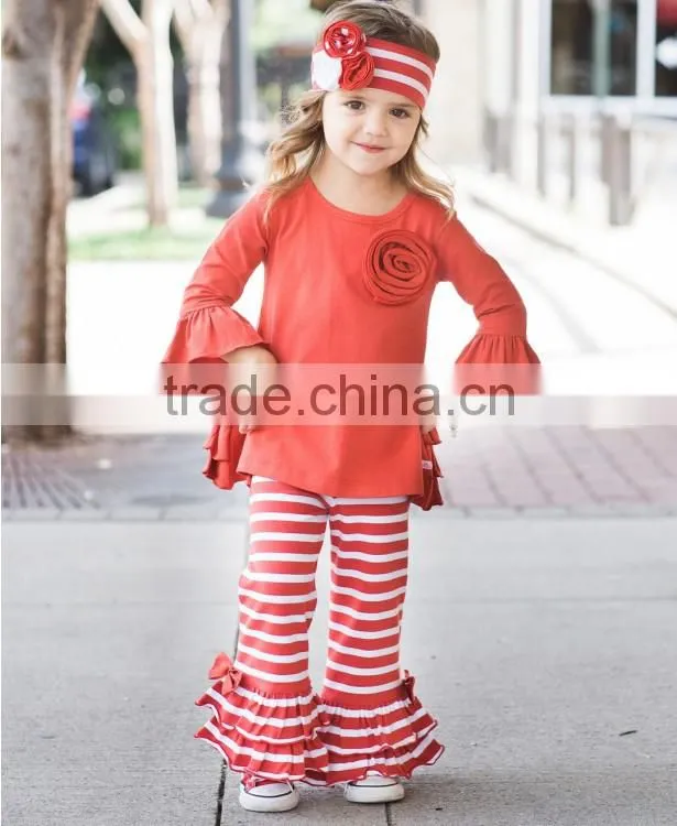2017 hot style boutique baby kids clothing children wholesale printing new model baby leggings pants