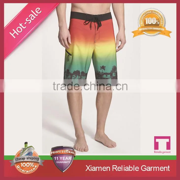 100% polyester dry fit mens wholesale custom gym shorts/mens shorts/ beach shorts