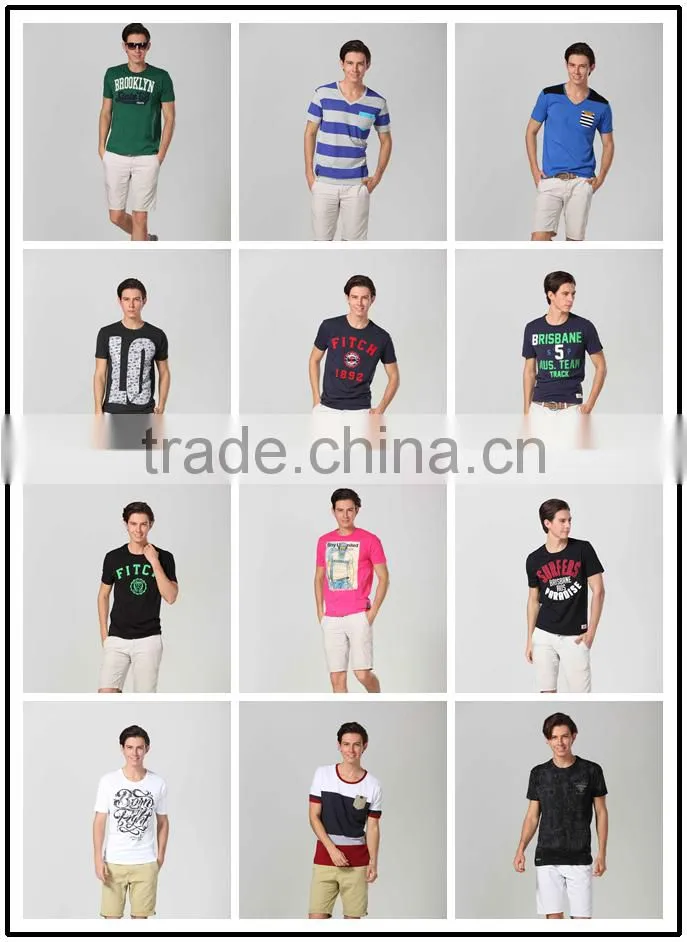 custom high quality cotton T-Shirt With Short Sleeve And O Neck t shirt
