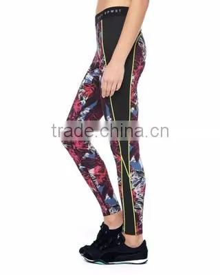 Custom Top Quality Best Sport Knit Print Leggings With Designs For Women