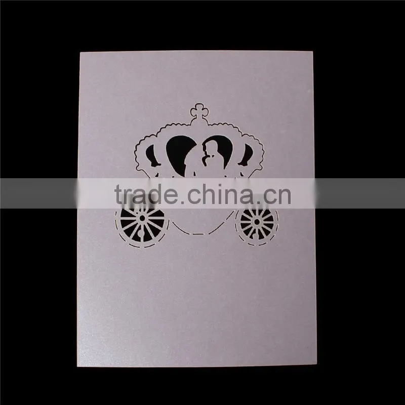 Paper Wedding Party Name Place Card Crown Mauve