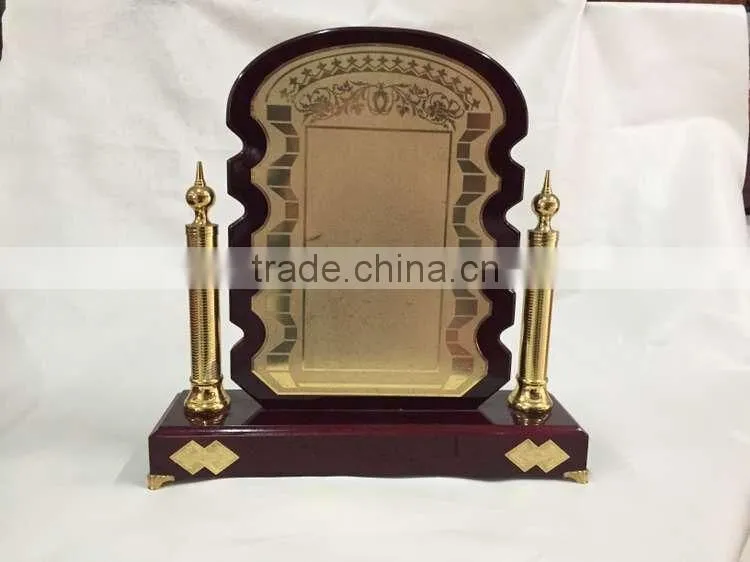 Blank wooden plaque
