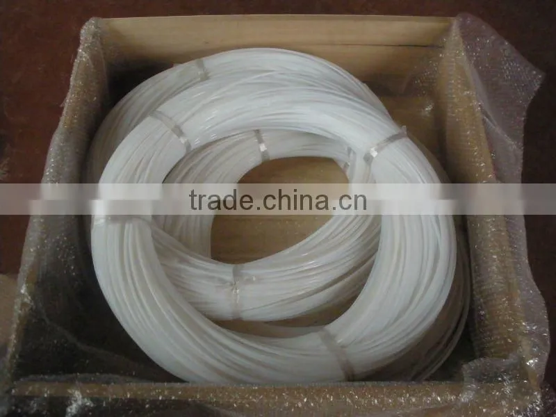 white 100% virgin extruded ptfe tube