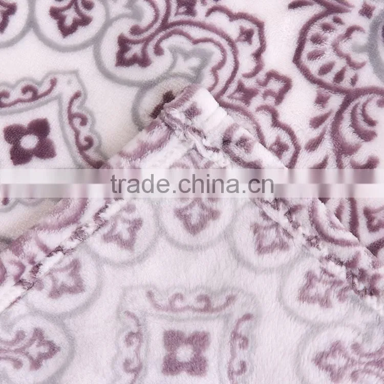 adult wholesale 100% polyester super soft printed flannel blanket