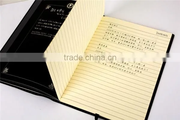 Hot Japanese Anime Death Note Book Death Note School Notebook with Top Quality