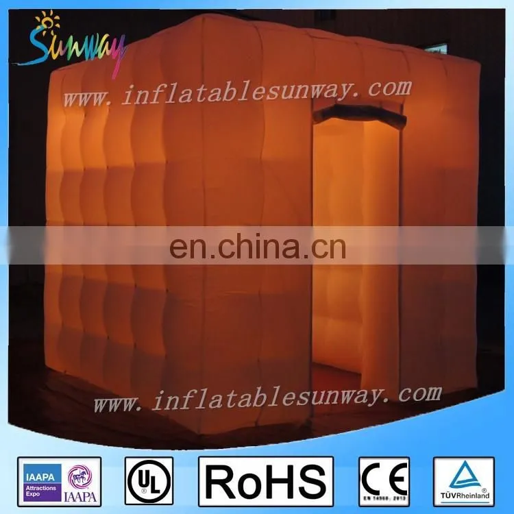 SUNWAY outdoor inflatable lighting tent house for display