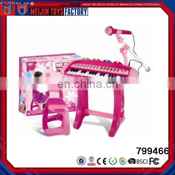 2017 Musical Instruments electronic organ keyboard toy musical instrument toys with microphone