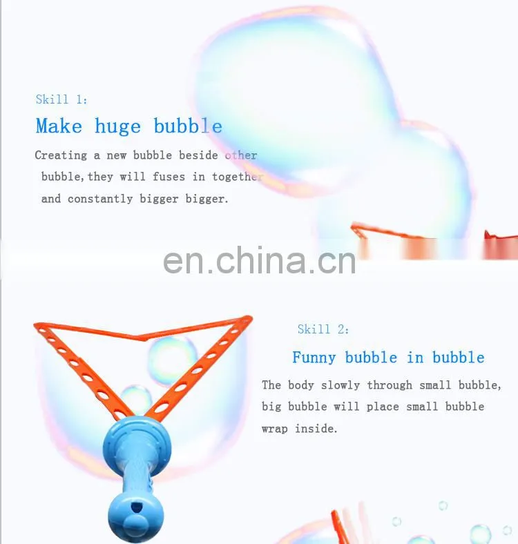 New design outdoor game 46CM machine toy soap bubble toy with EN71