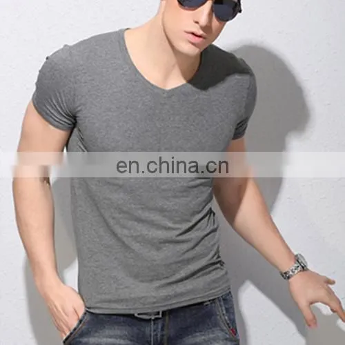 Yihao Short Sleeve long stapled cotton t shirt men 2015,Famous Brand Design summer mens t shirts fashion 2015, brand t shirt