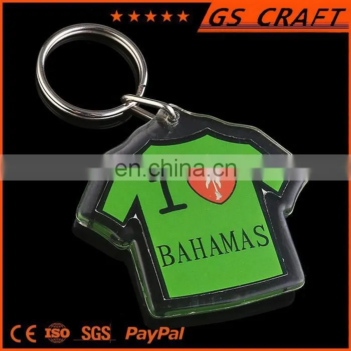 New arrival fantastic wholesale clothing keychain
