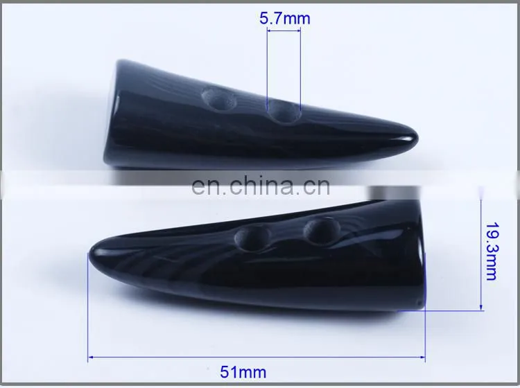 Imitation OX Horn Button Resin Button BP40520