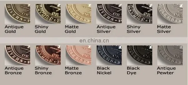 OEM Custom Made Promotional Engraved Sliver Coin