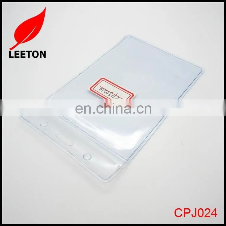 Factory supply cheap plastic PVC school card holder