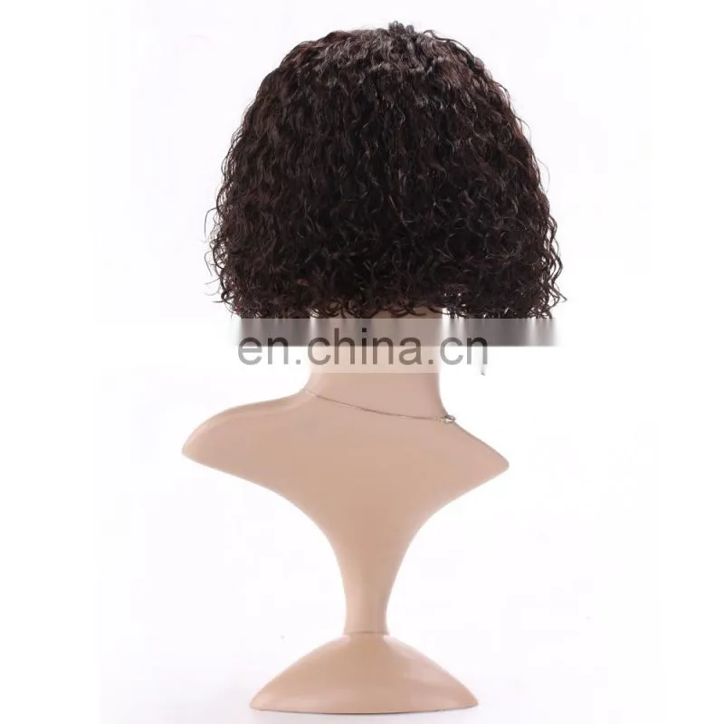 Wholesale Factory Price Customized Curly Brazilian Hair Bob Wig