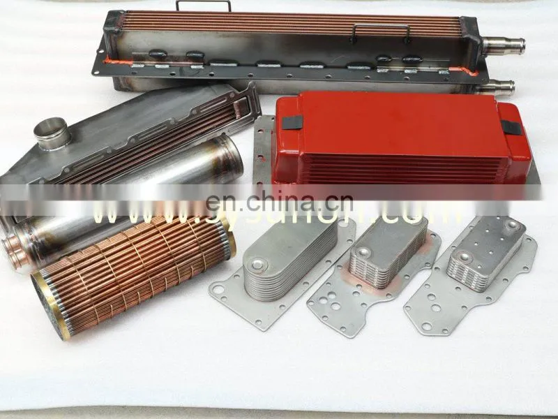 truck parts cooling system oil cooler core