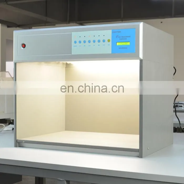 Color Light Box D65, Color Assessment Cabinet for Fabric