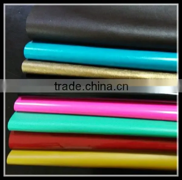 patent leather fabric for shoe upper material