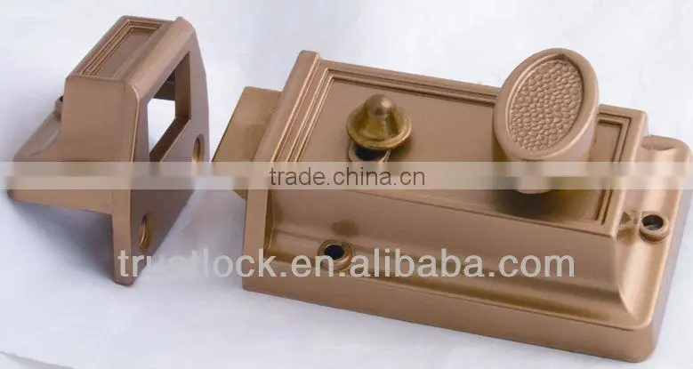 Zinc Alloy Rim Night Latch Lock