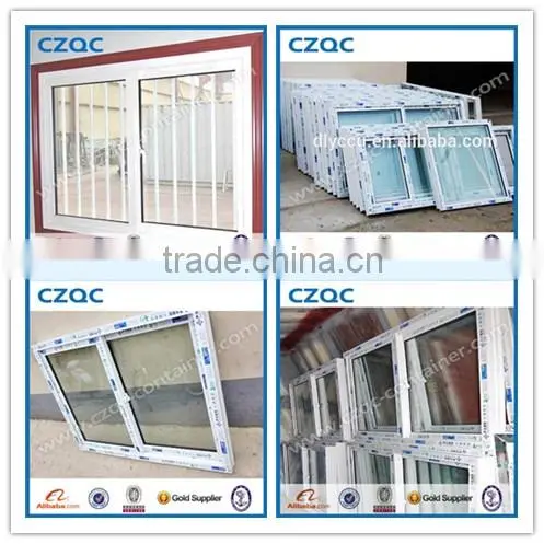 hot sale UPVC profile wood color PVC sliding window /doors and windows factory