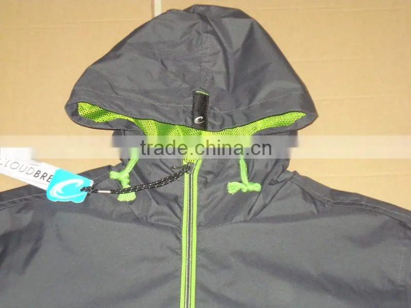 mens shiny nylon jacket for spring 2013