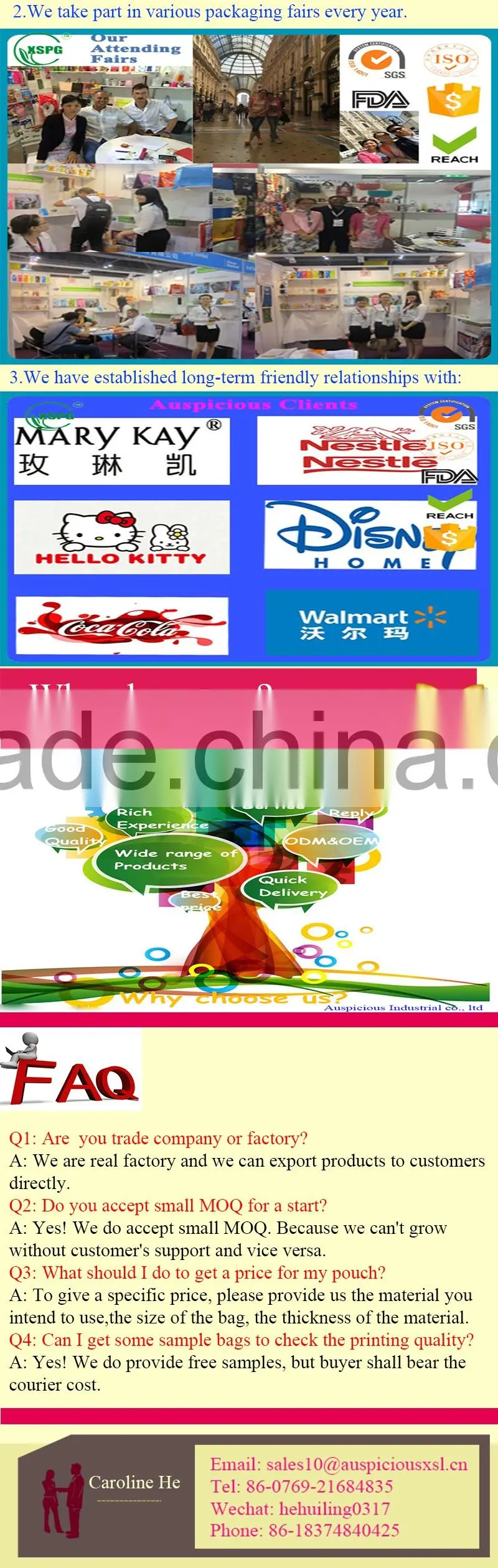 Colorful Promotional Pe Plastic Die Cut Handle Bag