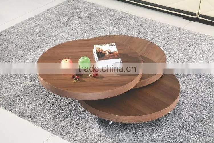 Fancy Durable Expandable Round Coffee Table For Sale