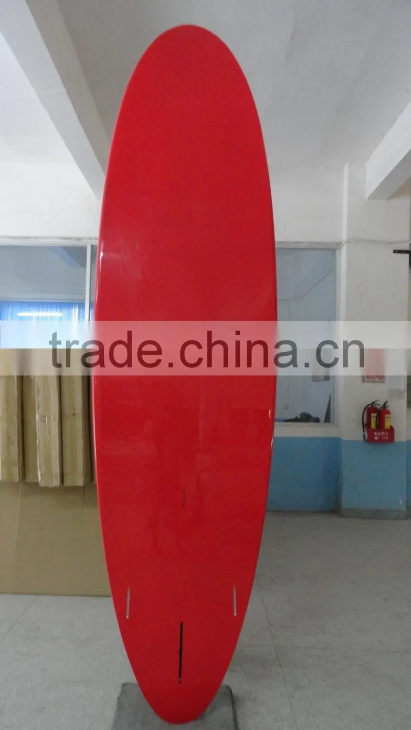deck white bottom and rail red surfboard wholesale SUP board