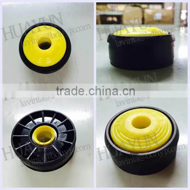 Galvanized Steel Roller End Cap Plastic Cover Ends for Rollers with Precision Ball Bearing