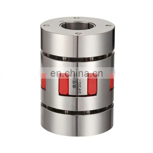 DFZG Stainless Steel Plum Flower Locking Assemblies Flexible Shaft Coupling Series Spider Jaw Coupling