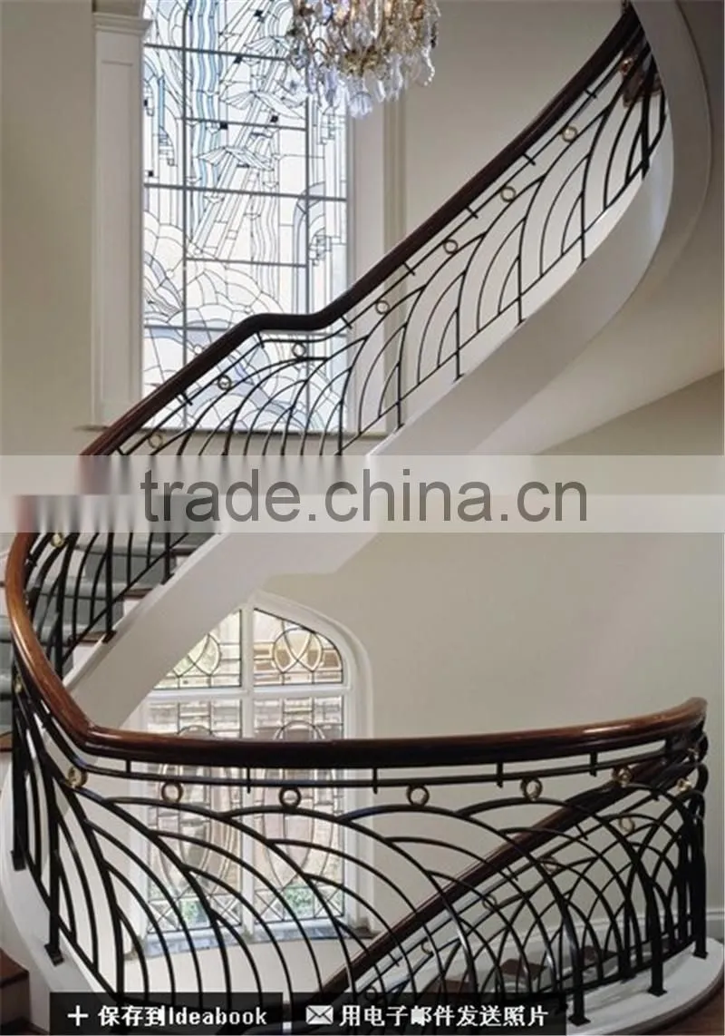 Elegant Europe Decorative Handrails For Outdoor Steps