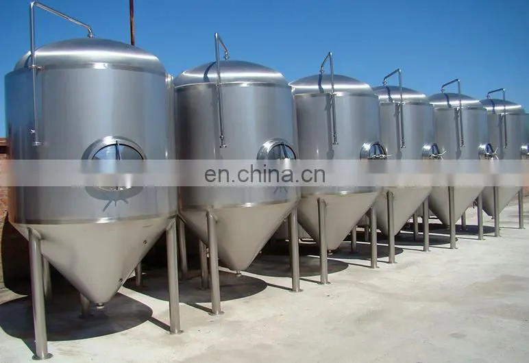 500L Concial Beer yogurt Fermentation Tank with Cooling Jacket