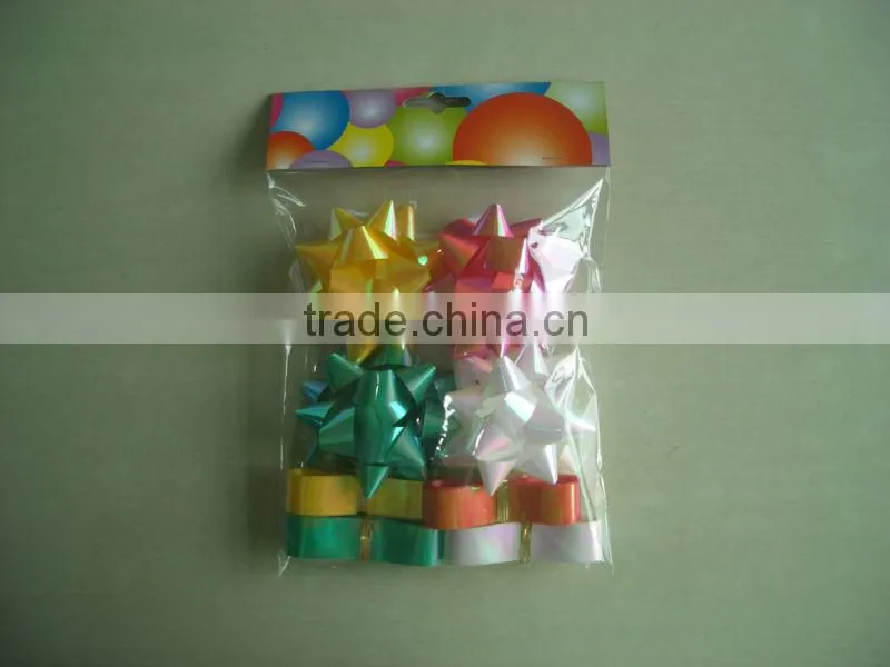 Plastic PP Festival Holiday Colorful ribbon/ Easter Egg and Curly Bows Hot sale in United kingdom