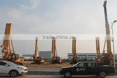 CE certificate hydraulic piling rotary rig