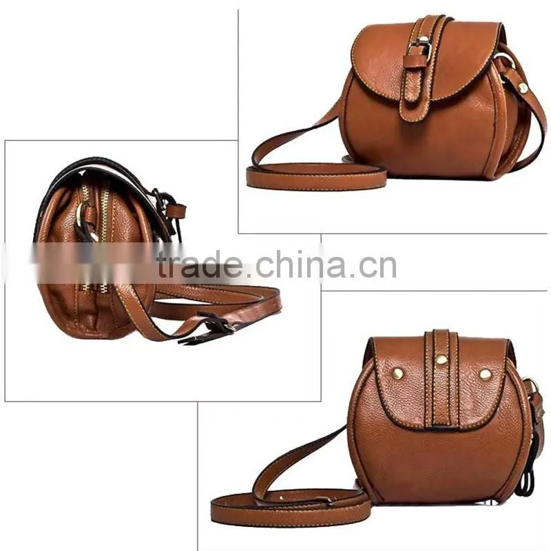 Fashion leather black shoulder handbag crossbody handbag flap casual bags women's bag