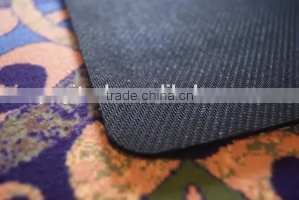 Newest microfiber printed bathroom door mat, custom size bathroom door mat