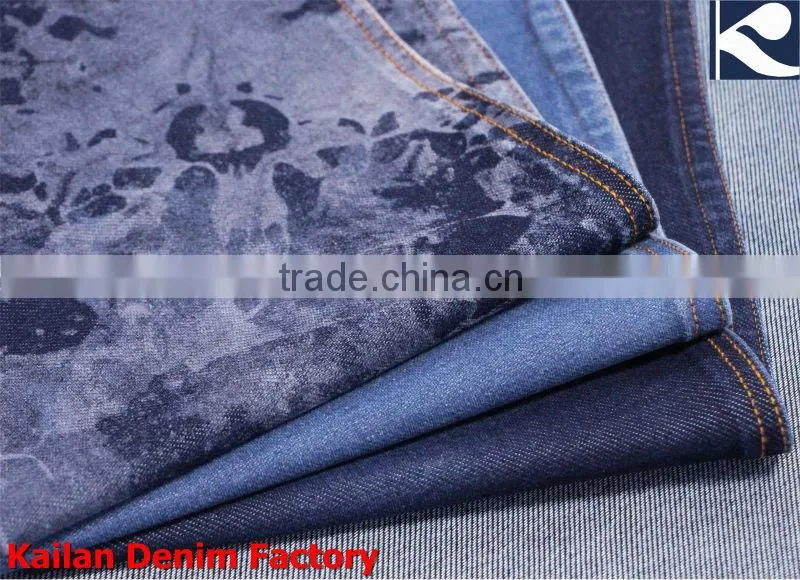 Cotton Polyester Indigo Dyed Knit Denim KD-831-1T