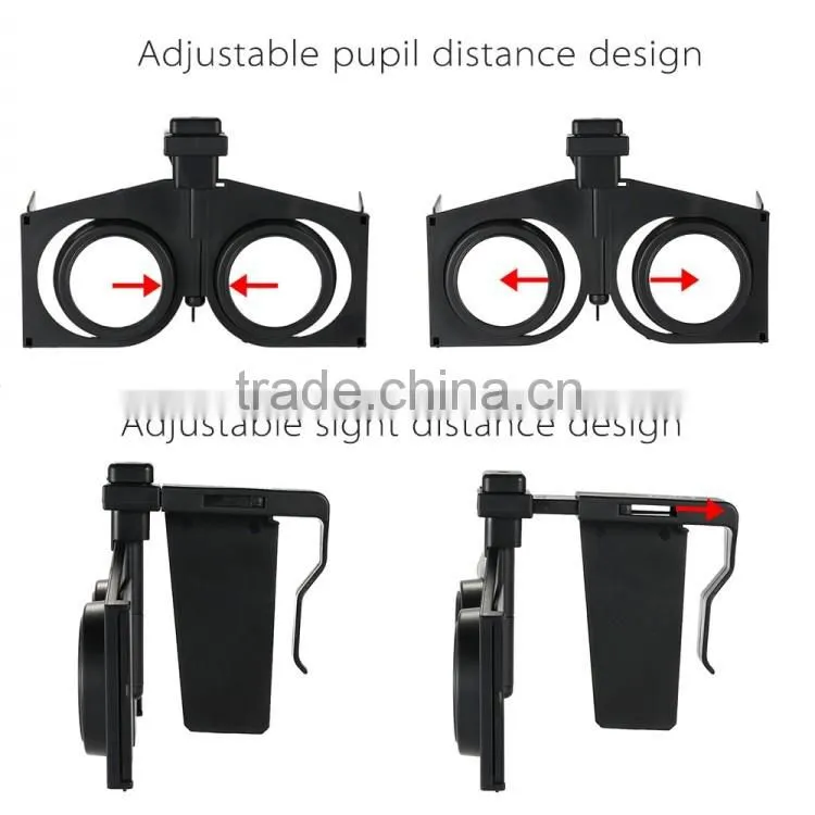 Accept OEM Folding Plastic 3G VR glasses Suitable 4.0" - 6.0" Phone Size