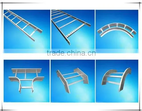 Galvanized cable tray ladder