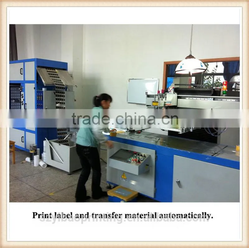 Label Roll to Roll Screen Printing Machine