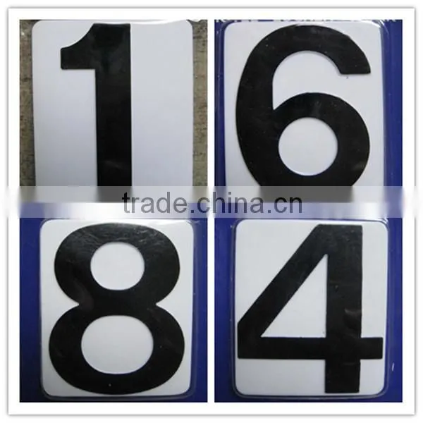 plastic self adhesive office door sign