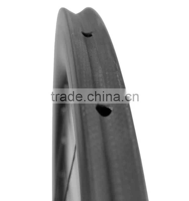 2016 On promotion carbon road bicycle tubular rims 56mm UD matt road bike wheels