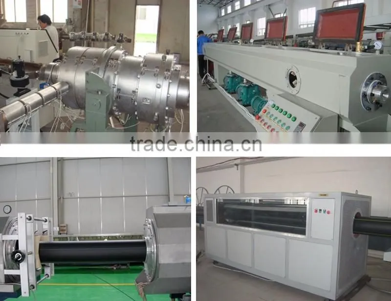 Plastic tube extruder