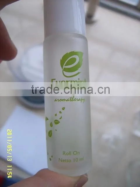roll on glass bottle,1/3 oz roll-on perfume bottle